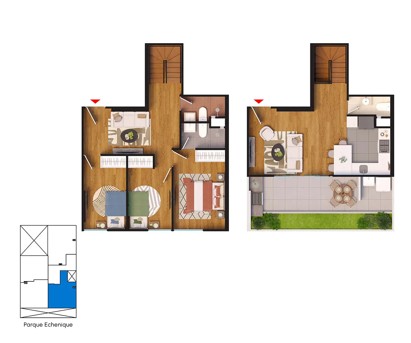 Edificio Parque Echenique – Duplex Penthouse 1101